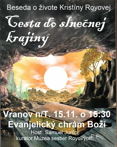 Beseda o živote Kristíny Royovej